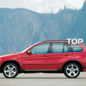 Передние расширители арок на BMW X5 E53